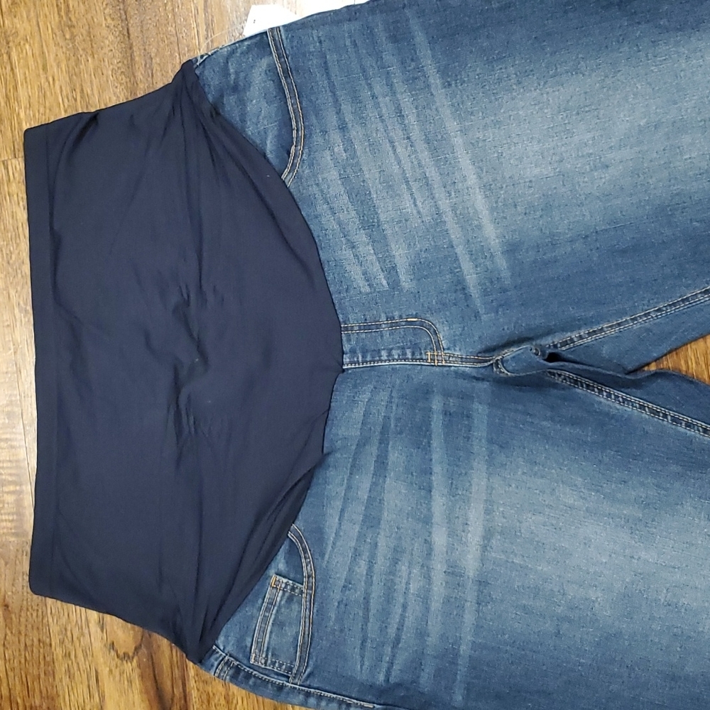 Womens Time & Tru maternity skinny jeans size XL(16/18) - Picture 2 of 4